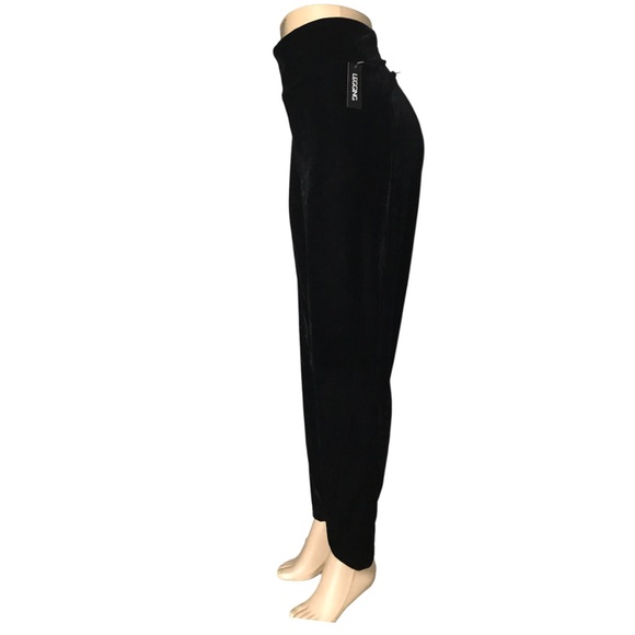*New* Lily Morgan Black Terciopelo Straight Elegant Pants Size 1X - Picture 10 of 16